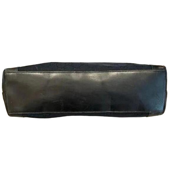 Gucci Vintage GG Web Canvas & Leather Tote Bag (GGXX134) - Picture 7 of 10